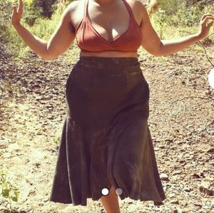 Thread to Temple Native Rhythm Midi Skirt